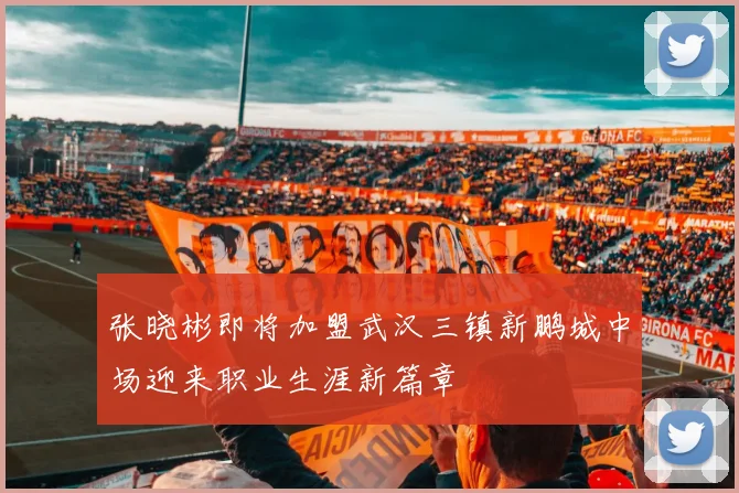 张晓彬即将加盟武汉三镇新鹏城中场迎来职业生涯新篇章